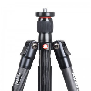 Kingjoy Personalizzato Kingjoy Supporto per fotocamera portatile in alluminio con treppiede per foto con testa a sfera per Dslr digitale