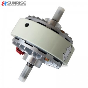 Frizione a polvere magnetica a doppio albero di alta qualità a basso prezzo per confezionatrici serie PC