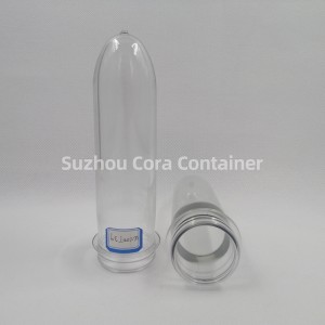 Preforme per animali domestici Plasitc da 46 mm 100 g dimensioni collo 46 mm per olio per bevande acqua