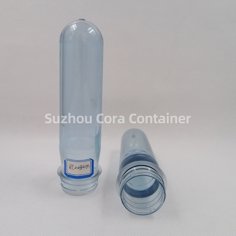 32mm 80g Dimensioni collo 38mm Plasitc Preform per animali domestici per olio per bevande