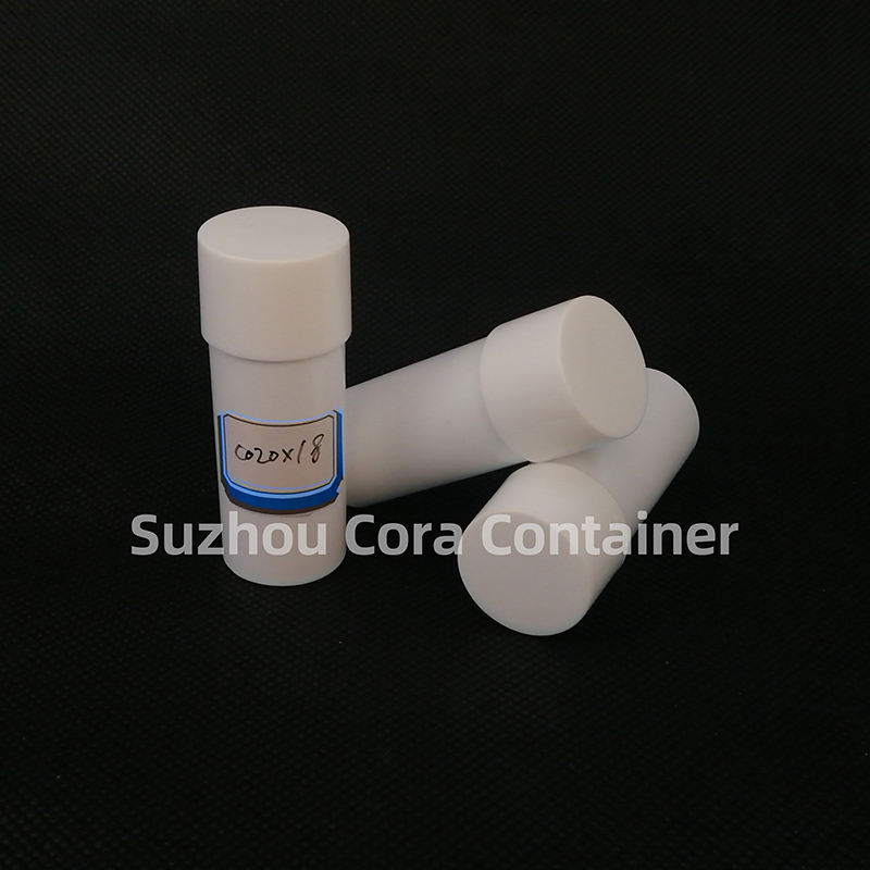 20ml Dimensione del collo 18mm Bottiglia portatile per animali, contenitore cosmetico per la pelle