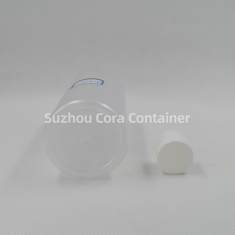 320ml Neck Size 24mm Pet Cosmetico Bottiglia di plastica con cappello a schermo