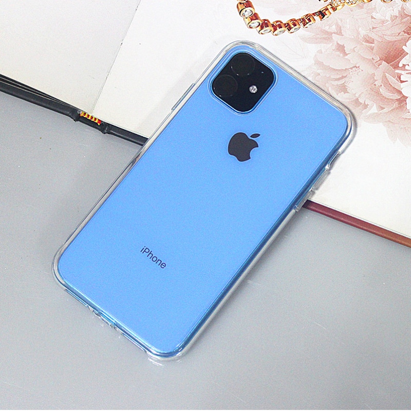 Custodia per smartphone TPU + PC altamente trasparente per iPhone serie 11 da 5,8 pollici / 6,1 pollici / 6,5 pollici