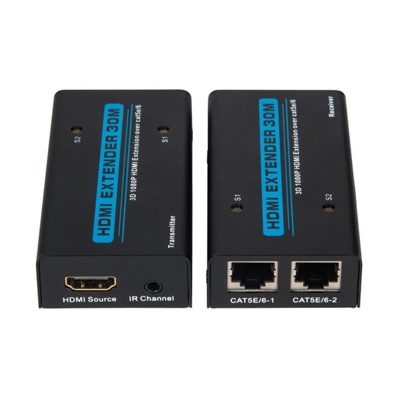 Extender HDMI V1.3 30m su cavo doppio cat5e / 6 Supporto Full HD 1080P