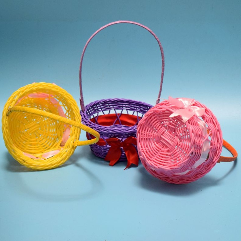 Cestino decorativo con manico