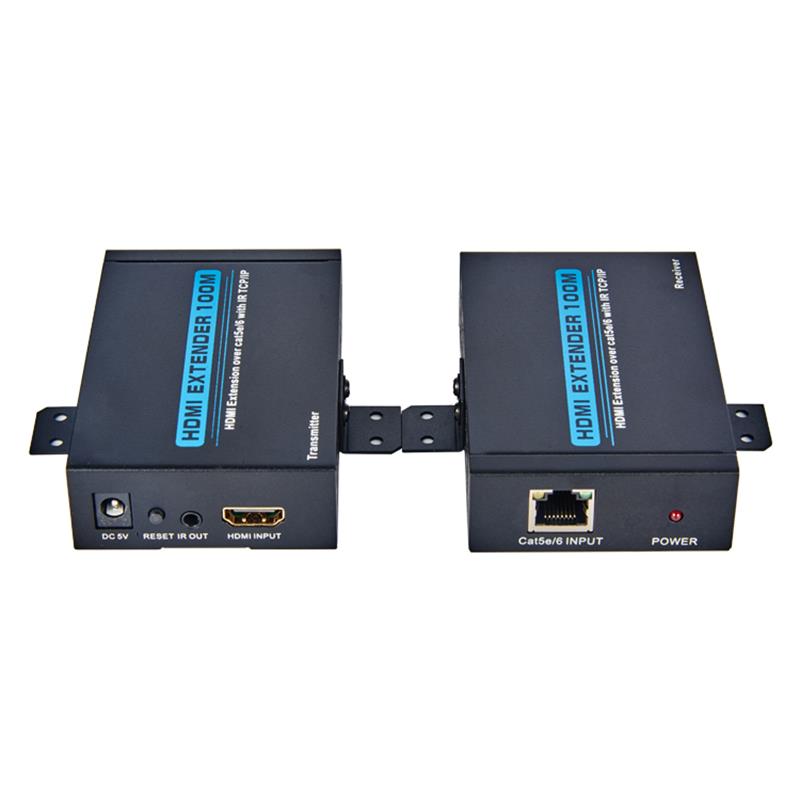 V1.3 HDMI Extender 100m sopra Single cat5e/6 cavo Supporto completo HD 1080P