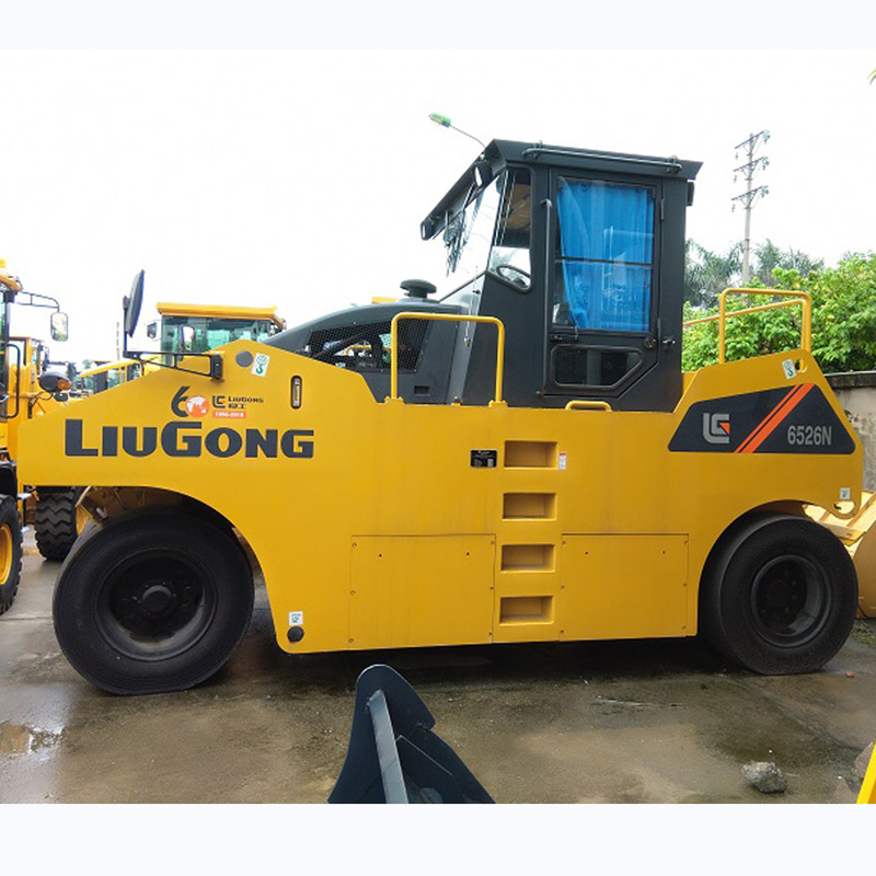 Liugong Produttore ufficiale 26t rullo compressore meccanico a tamburo singolo Clg6526