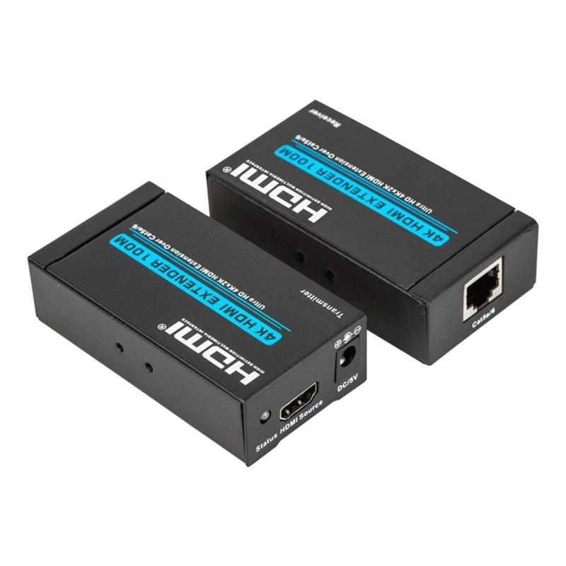 V1.4 4K HDMI Extender 100m sopra Single cat5e/6 cavo Support Ultra HD 4Kx2K/30Hz