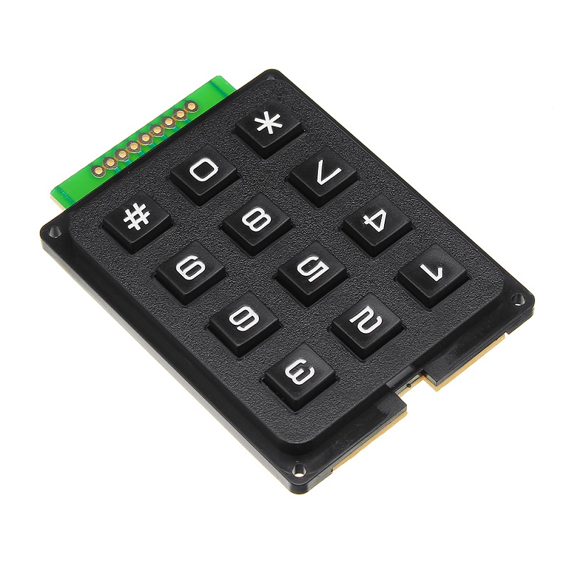 Tastiera commutatore di membrana di matrice di matrice 3x4 di elettronica elettronica su ordinazione personalizzata 12 chiave 4 * 3 tastiera 4X3 3 * 4