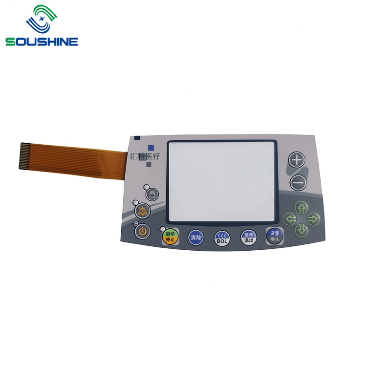 Custom Membrane Switch con circuito FPC