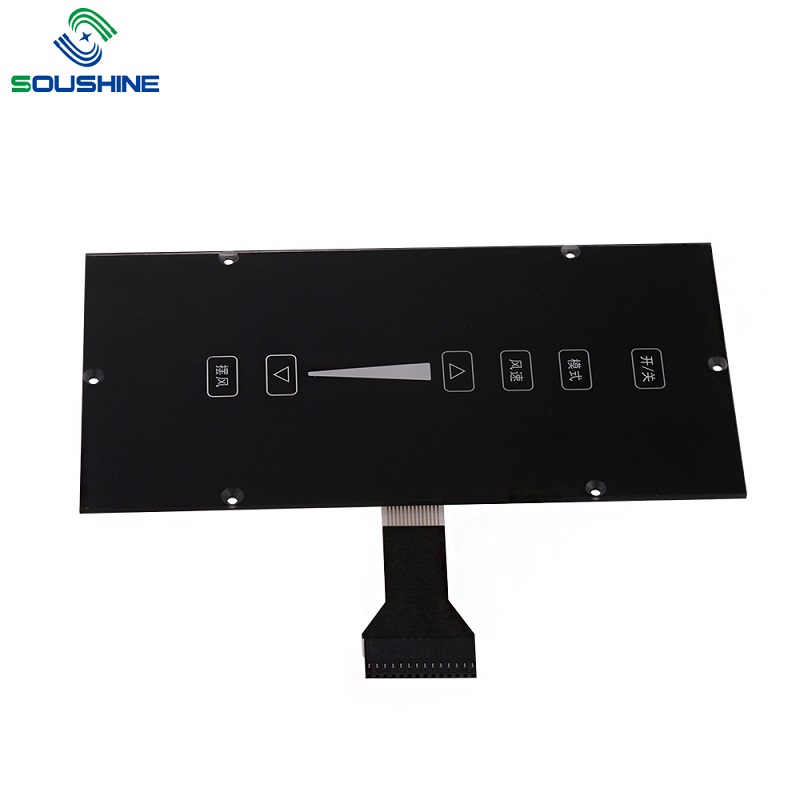 Interruttore di membrana ipo67 capacitive touch overlay
