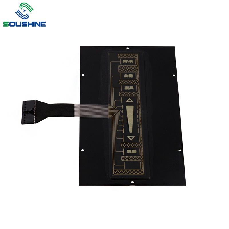 Interruttore di membrana ipo67 capacitive touch overlay