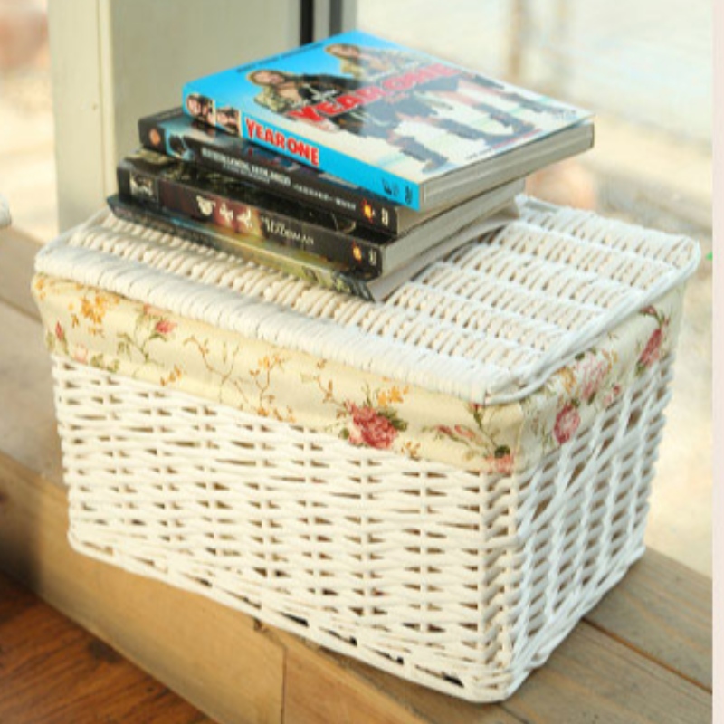 Cestino portaoggetti da scrivania fatto a mano