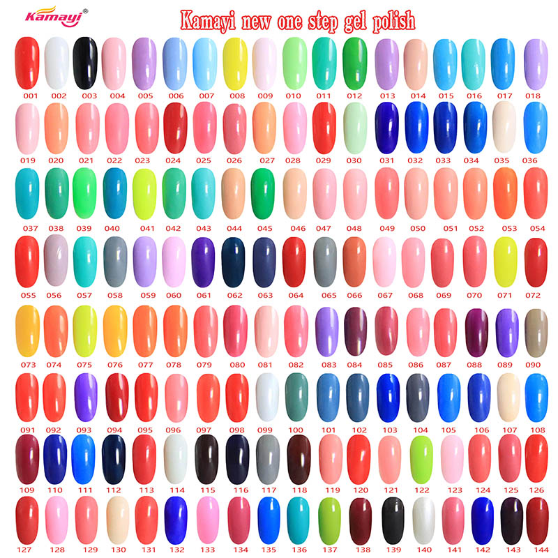 Kamayi sunlight one step gel nail polish uv led soak off fast dry 8ml polish uv gel gel fornisce etichette personalizzate