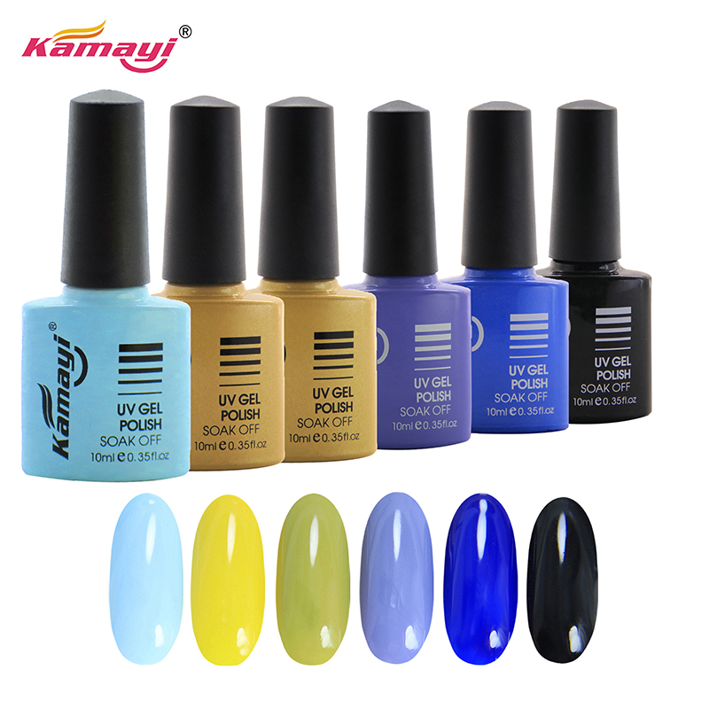 Kamayi sunlight one step gel nail polish uv led soak off fast dry 8ml polish uv gel gel fornisce etichette personalizzate