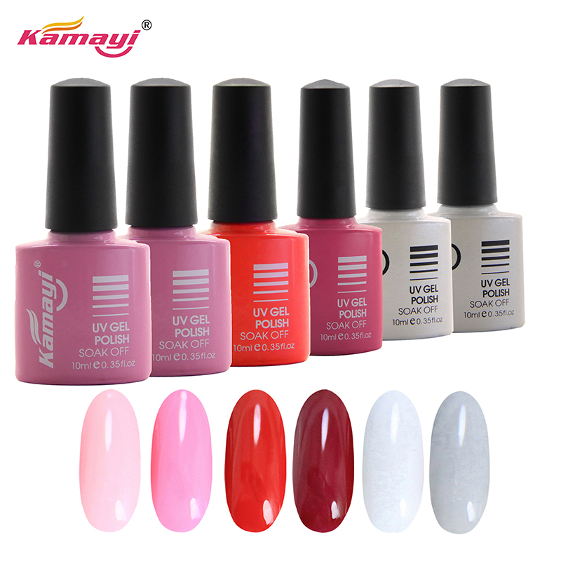 Kamayi sunlight one step gel nail polish uv led soak off fast dry 8ml polish uv gel gel fornisce etichette personalizzate