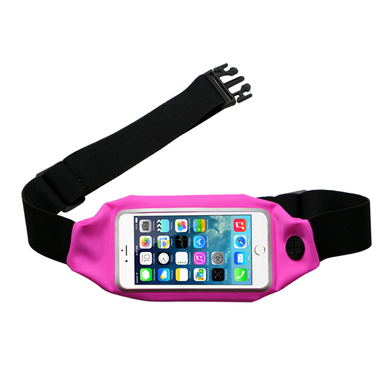 Borsa per cellulare con touchscreen impermeabile modello rosa rosa a buon mercato per correre