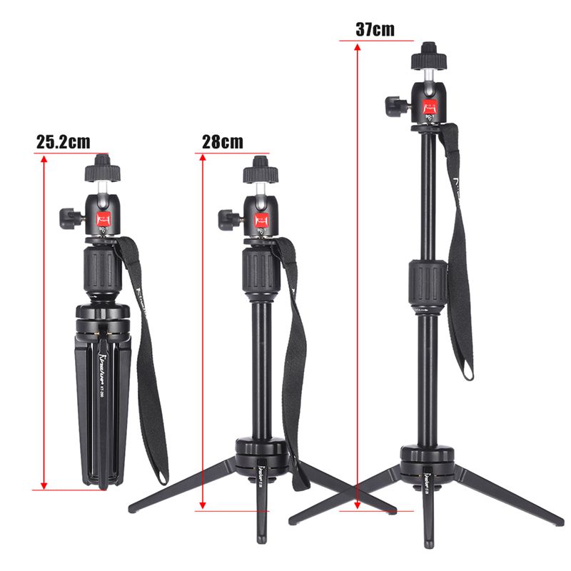 Miglior treppiede professionale per fotocamera, supporto per treppiede dslr KT-200 + QD-1