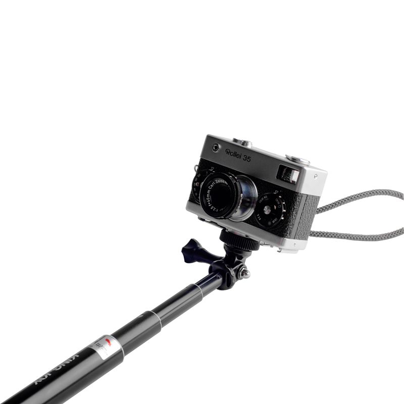 Asta per selfie digitale allungabile 960 mm KINGJOY in alluminio a 4 sezioni H096