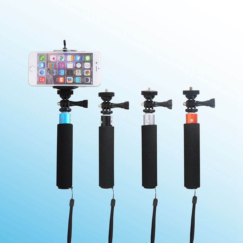 Selfie Stick per fotocamera digitale KINGJOY in alluminio a 4 sezioni con lunghezza di 500 mm H050