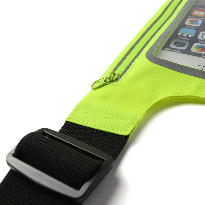 Sport Waist Pouch Bag con finestra trasparente