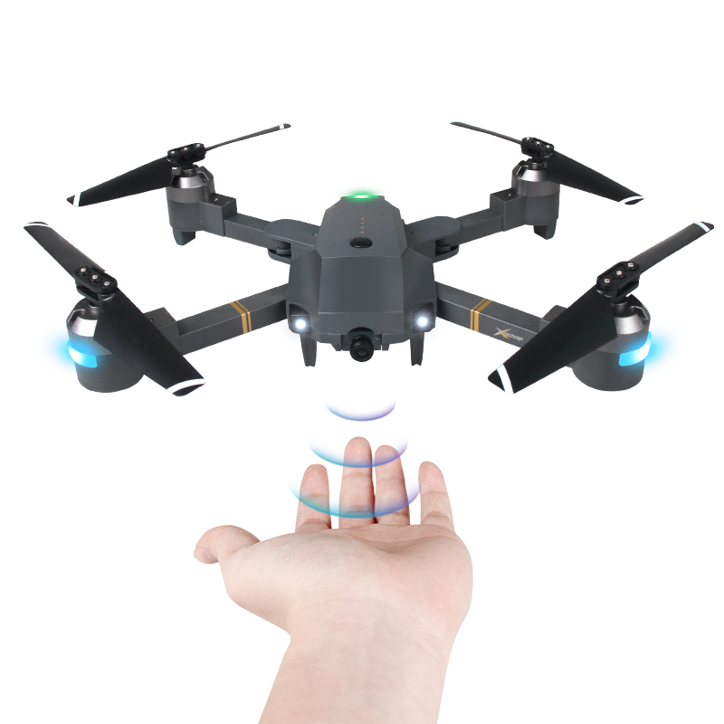 2019 Hot XT-1 Drone con videocamera WIFI Mini Pocket Dron pieghevole RC Quadcopter