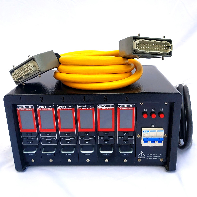 MD98 LCD in scatola di controllo della temperatura del sistema cinese e inglese