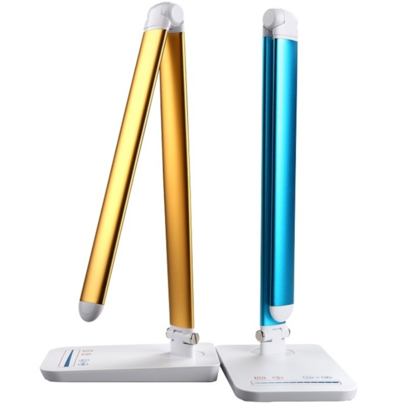582sc leds Touch Dimmable Office Table Led Desk Lamp con batteria