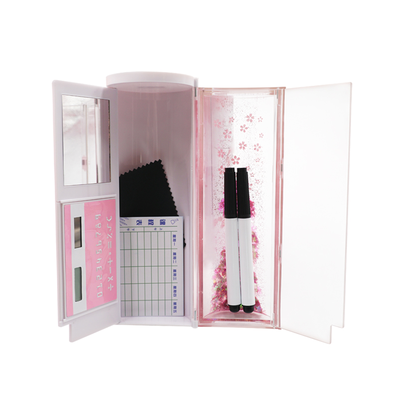 OEM Stationery Creative Creative Personalizzato caso dello studente di Glitter