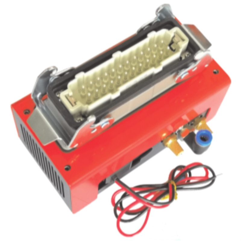 Con la scatola di raccordo valvola solenoide