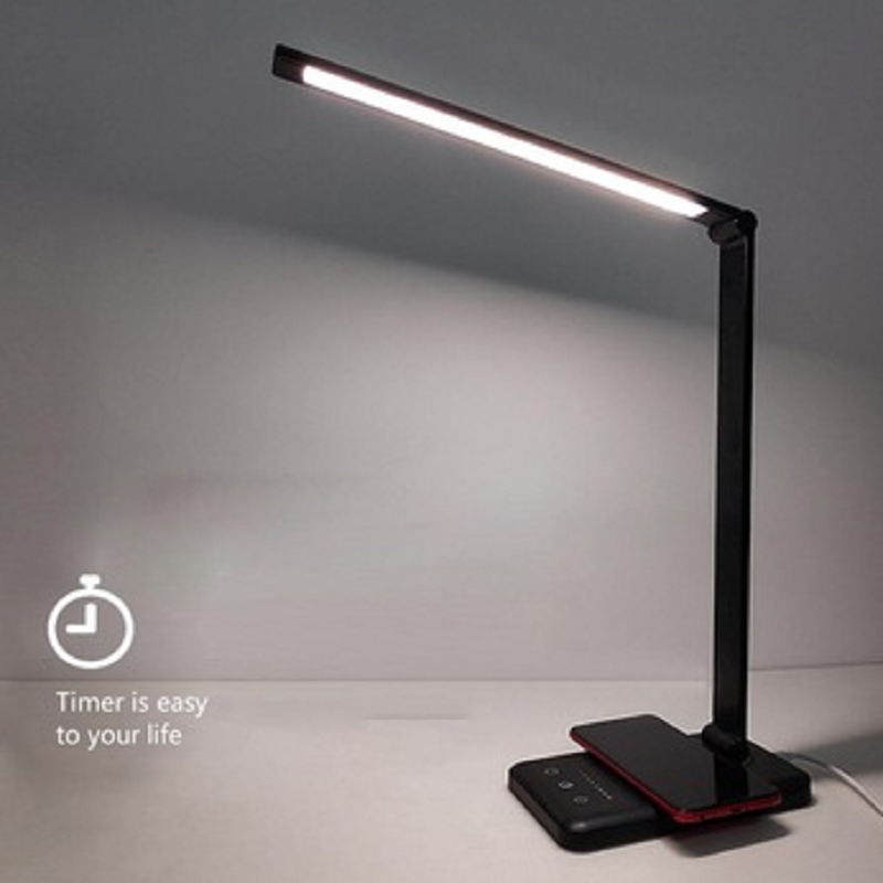 589sw lampada a scrivania dimmable con funzione di carica wireless 8w 3000k 90ra