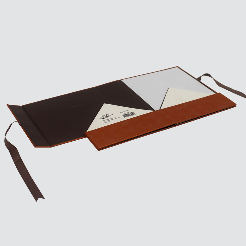 Easy Folding Gift Box Food Candle Chocolate Silk Ribbon Beautiful Box