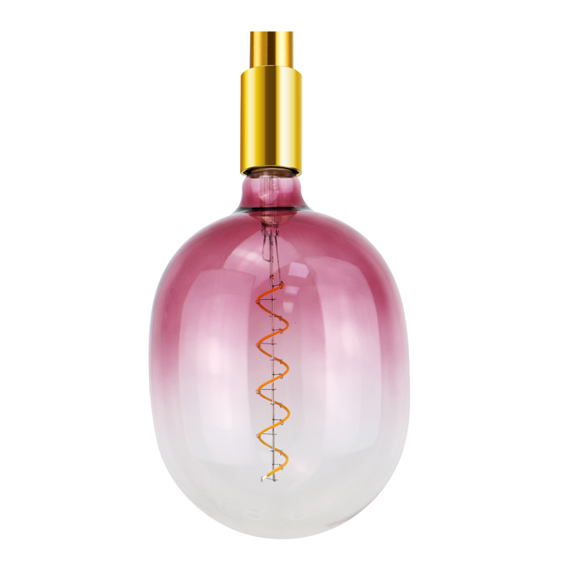 T180 EGG Pink Blue 4w bulbo dimmable or not dimmable colorato decorazione filad'incandescenza luce