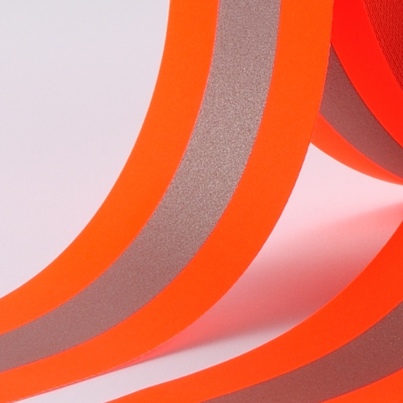 Y-703 Nastro di avvertimento ignifugo - Orange-Orange