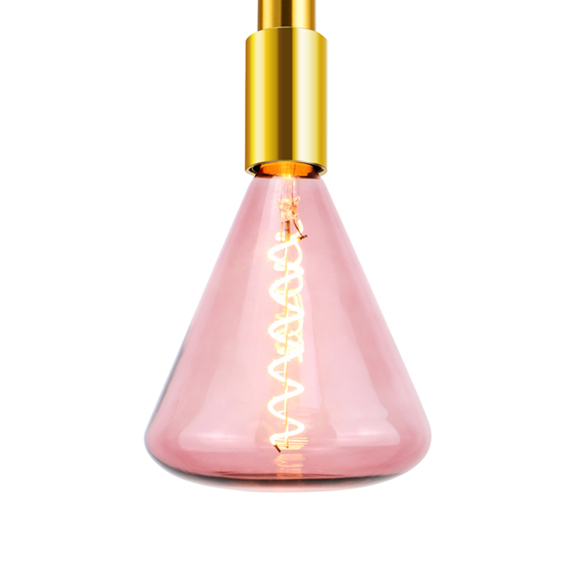 TITA Pink 4 watt a bulbo a spirale LED ecocompatibile 2200k