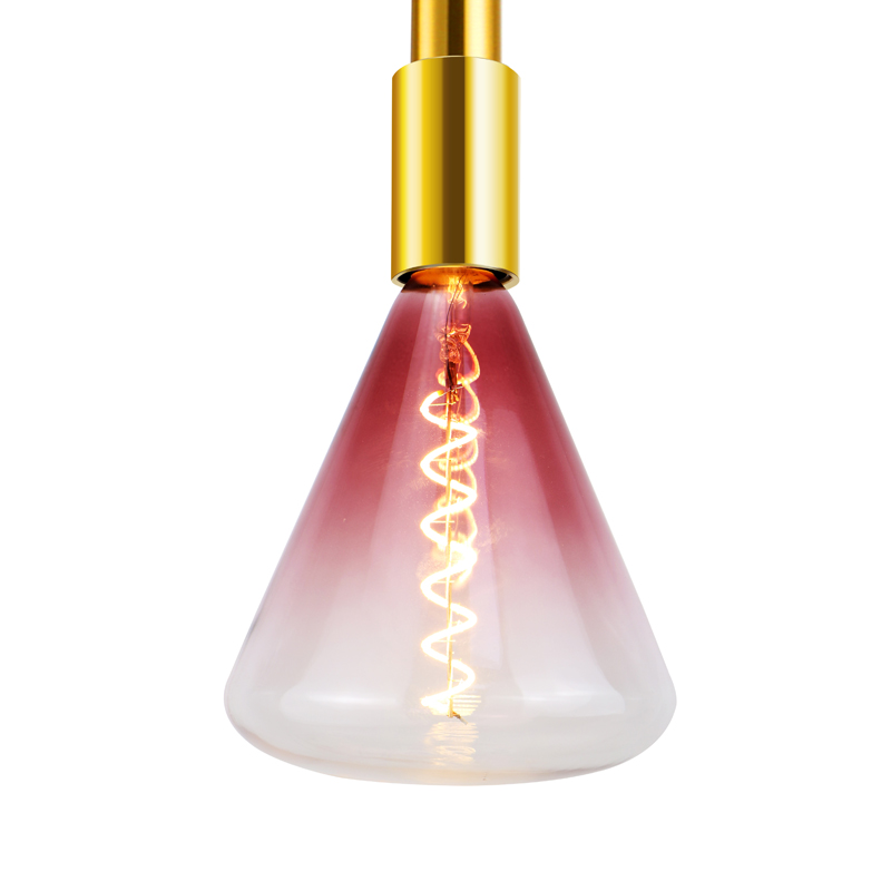 TITA Pink 4 watt a bulbo a spirale LED ecocompatibile 2200k