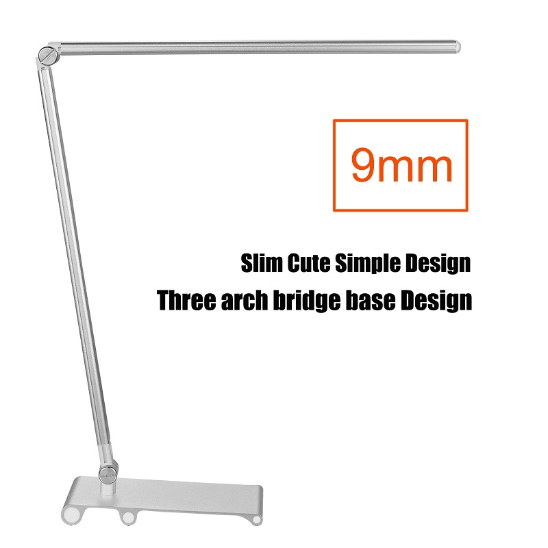 129ts Lampada Desk per Studio Dimmable led table Lamp, Touch Dimmer, Color Change Base Night