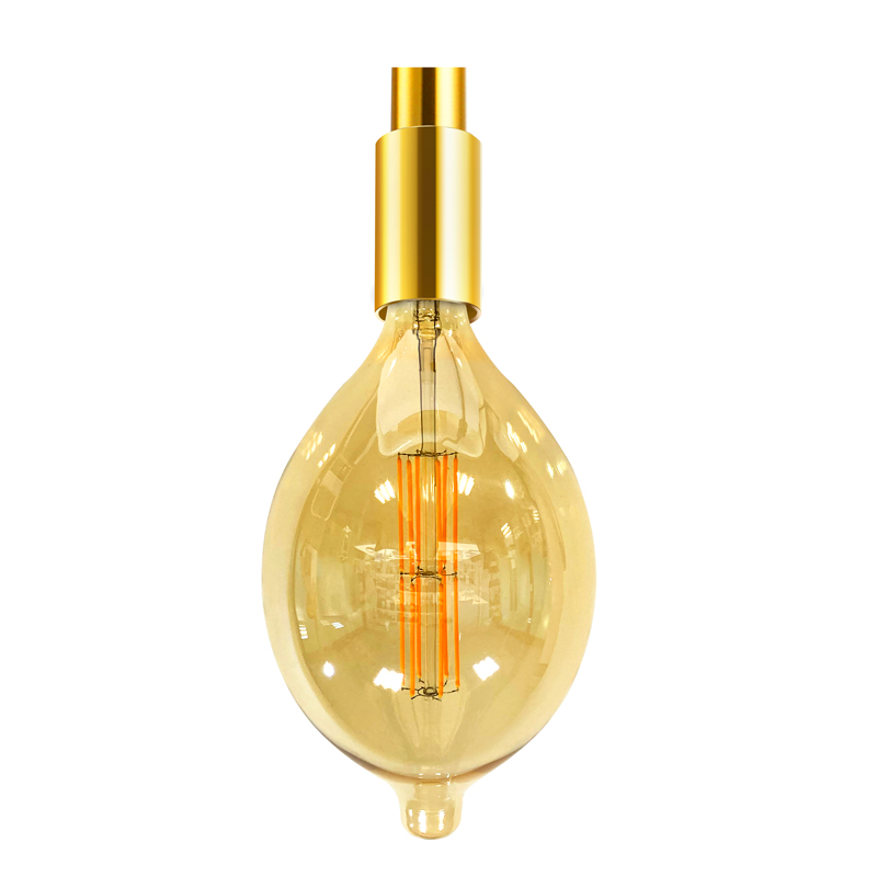 OL100 Amber 4 watt 200lumen led dimmable or not dimmable energy saving global soft filastrow light