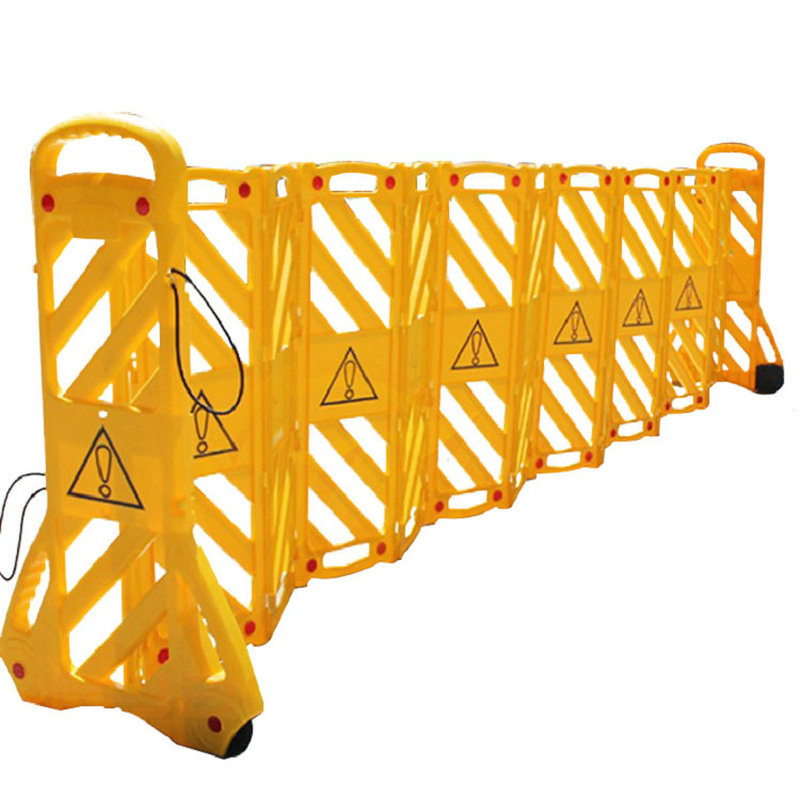 Temporaneo Plastic Road Safety Products Traffico Portable Folding Barriers Espansing Barrier