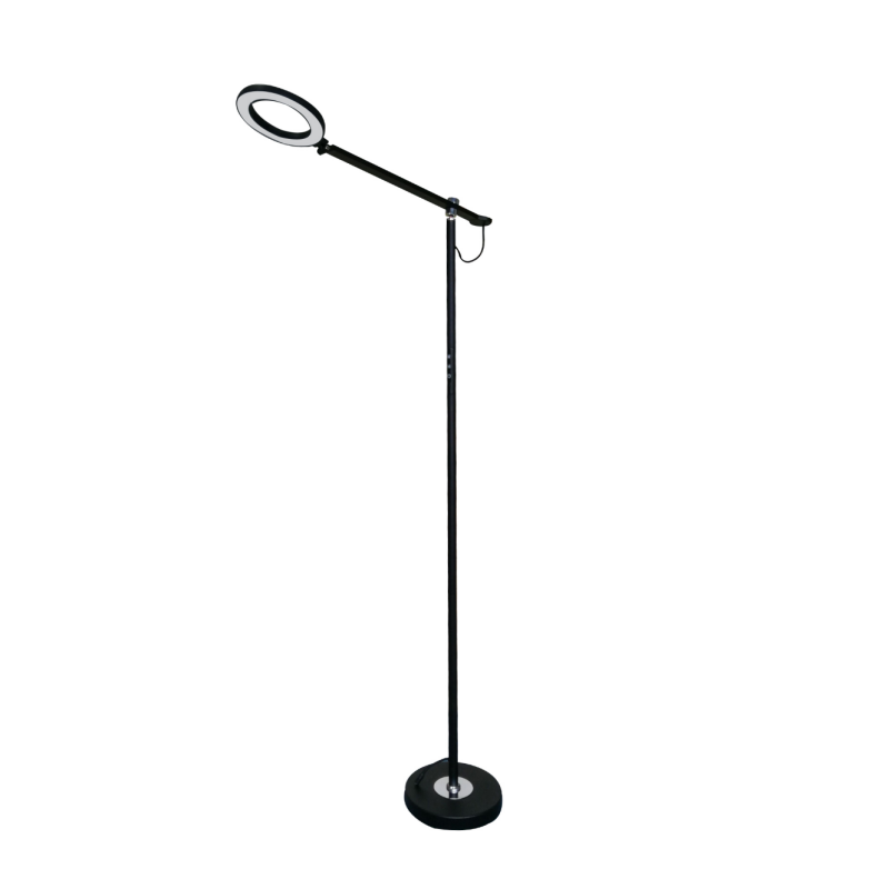 6886 Commercio all'ingrosso Custom Dimmable LED Office Reading LIGHT Modern Metal Floor Lamp