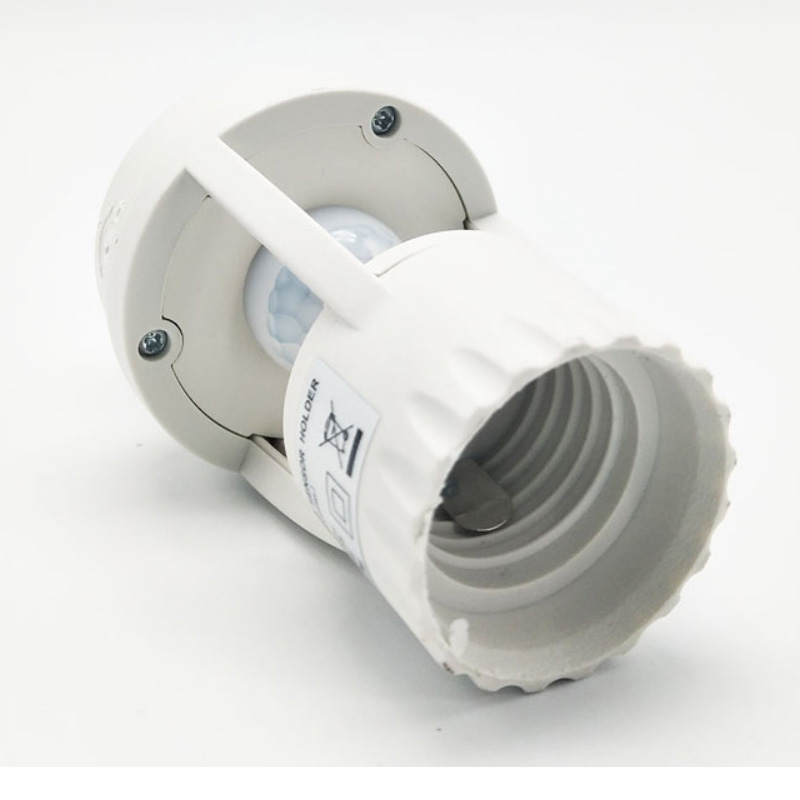 P32 PIR Motion E26 / E27 Presa adattatore lampadina a vite