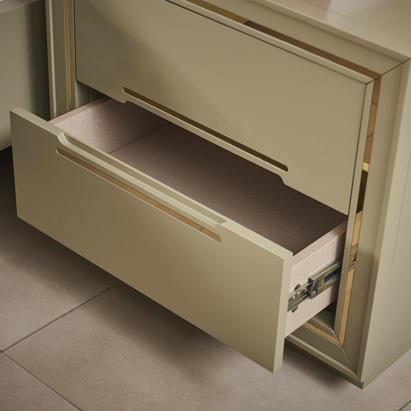 Mobili camera da letto di lusso stile moderno （HS-049)