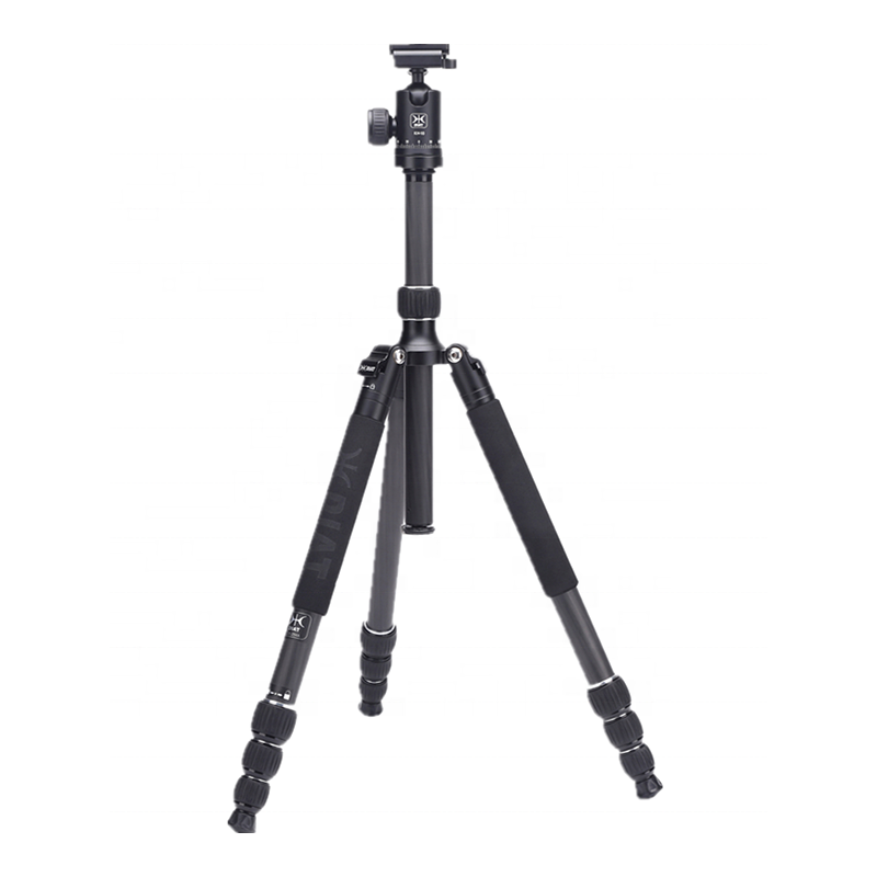 Diat CM254 + KH10 Supporto per treppiede professionale per videocamera leggera in fibra di carbonio