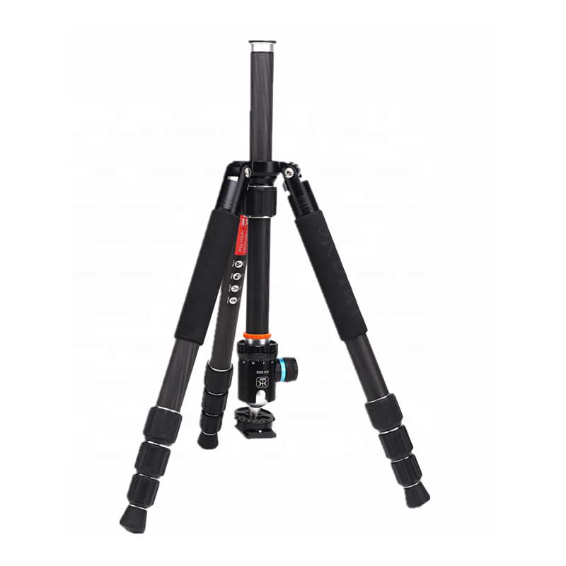 Diat CM324 + KH30 Treppiede flessibile in fibra di carbonio per video treppiede professionale per fotocamera dslr