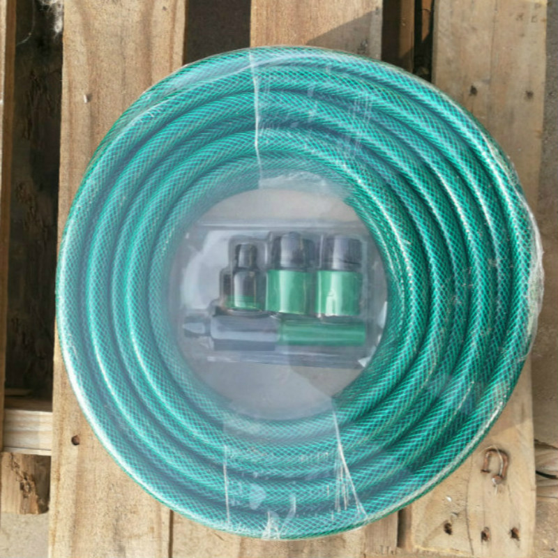 tutti i colori flessibili in fibra intrecciata rinforzano il tubo flessibile da giardino in plastica in PVC