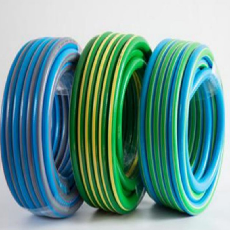 2019 hotsale di buona qualità colorato in fibra flessibile intrecciata rinforza il tubo da giardino in plastica in PVC