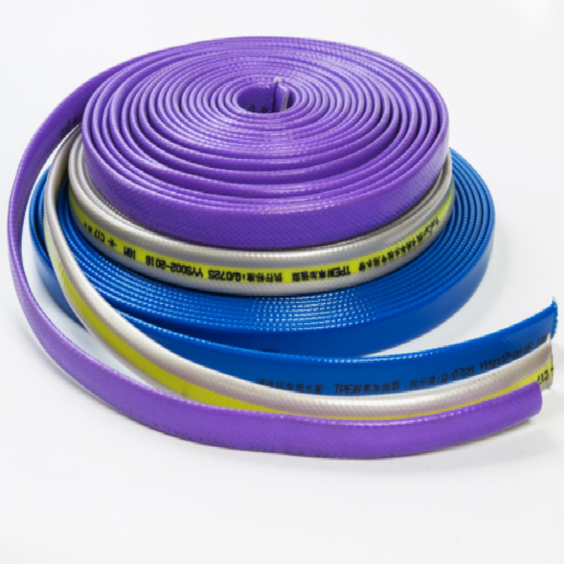 Tubo flessibile dell'acqua del layflat di lavaggio dell'automobile del PVC fatto in Cina