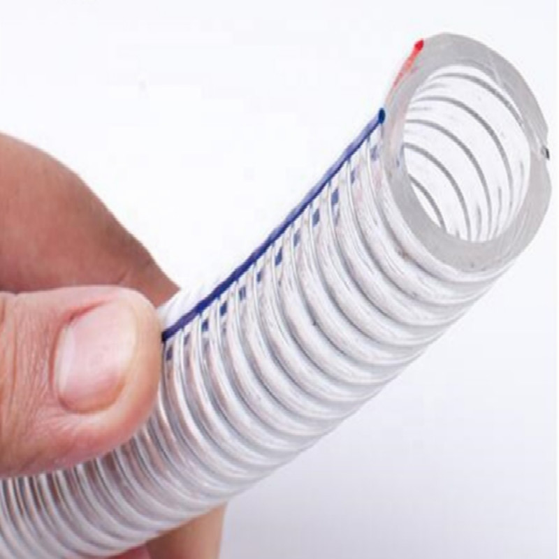 Tubo rinforzato in fabbrica con spirale in PVC e filo d'acciaio ad alta pressione