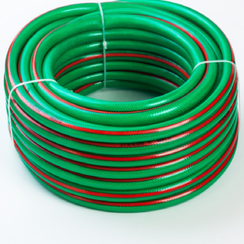 Nessun odore di buona qualità colorato in fibra flessibile intrecciata rinforza il tubo da giardino in plastica in PVC