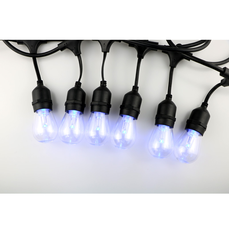 2020 nuove luci di stringa a led in vetro o plastica design per la casa e il giardino